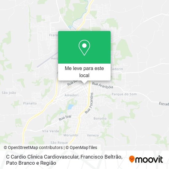 C Cardio Clinica Cardiovascular mapa