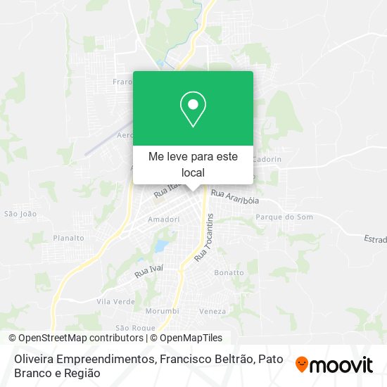 Oliveira Empreendimentos mapa