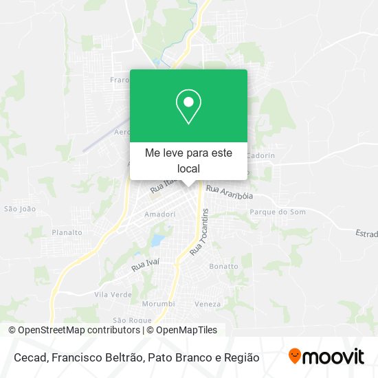 Cecad mapa
