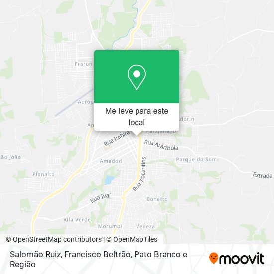 Salomão Ruiz mapa