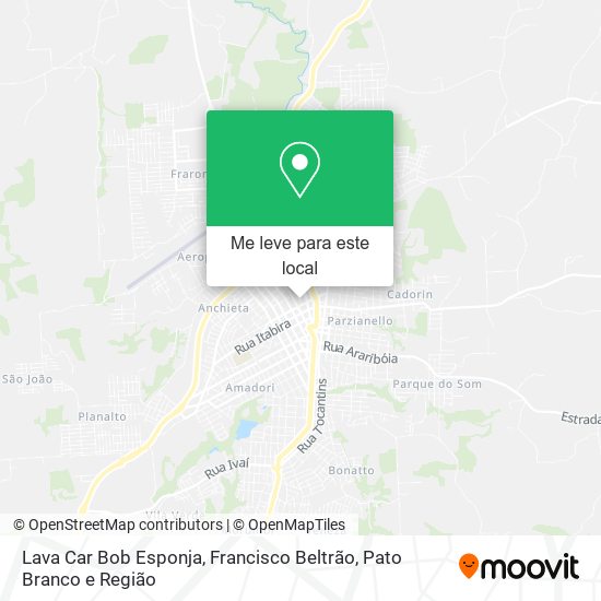 Lava Car Bob Esponja mapa