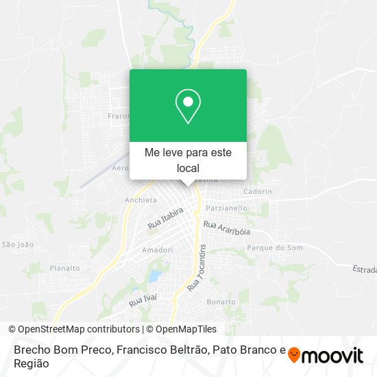 Brecho Bom Preco mapa
