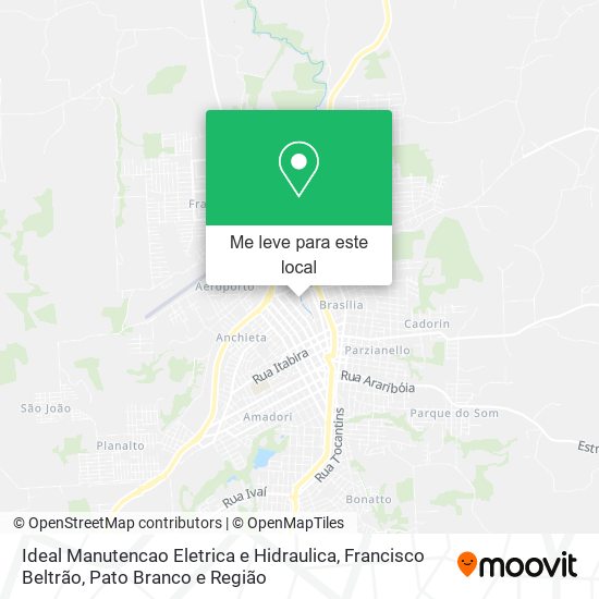 Ideal Manutencao Eletrica e Hidraulica mapa