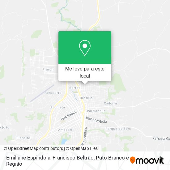 Emiliane Espindola mapa