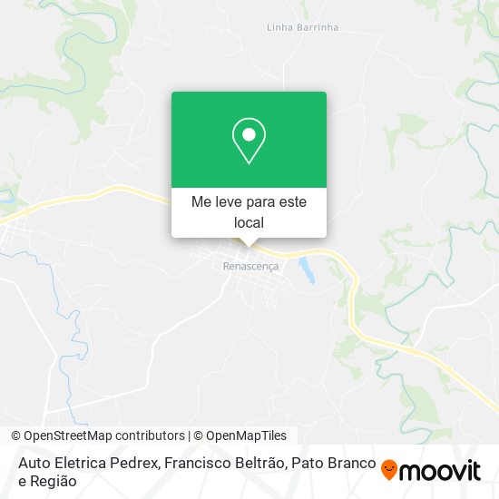 Auto Eletrica Pedrex mapa