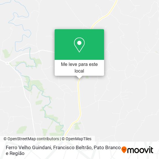Ferro Velho Guindani mapa