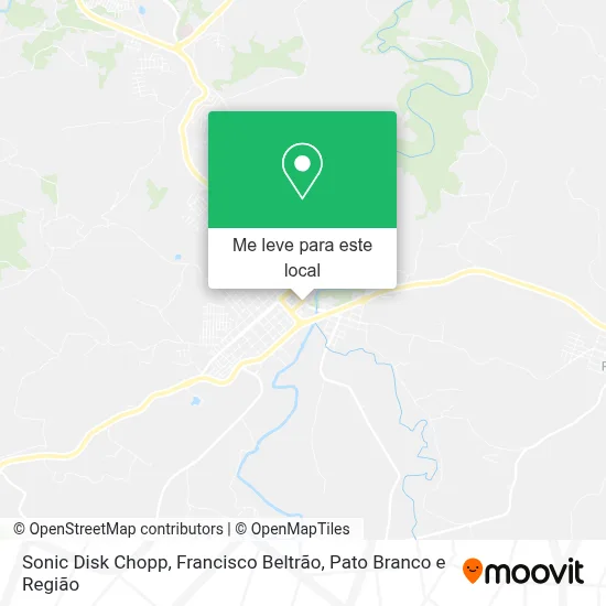 Sonic Disk Chopp mapa