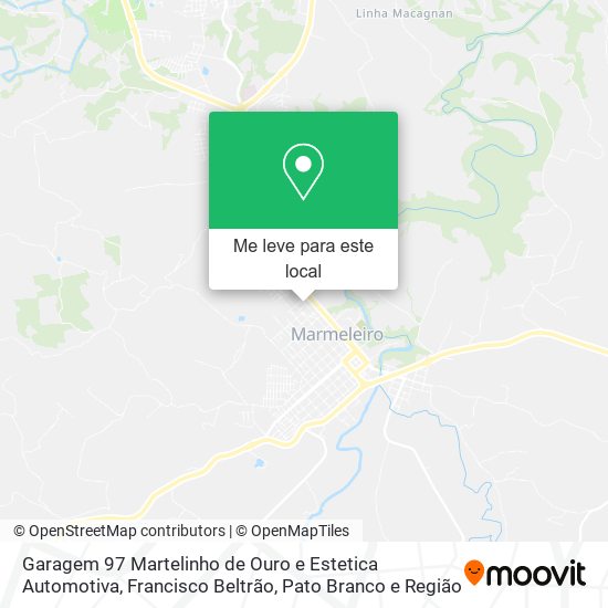 Garagem 97 Martelinho de Ouro e Estetica Automotiva mapa