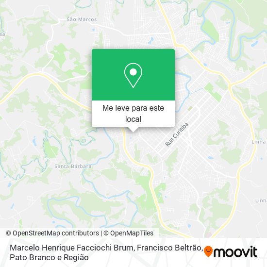 Marcelo Henrique Facciochi Brum mapa