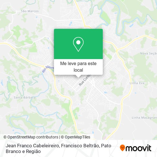 Jean Franco Cabeleireiro mapa