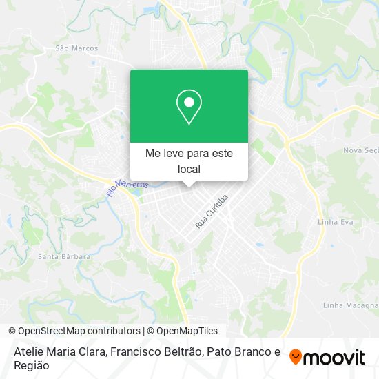 Atelie Maria Clara mapa