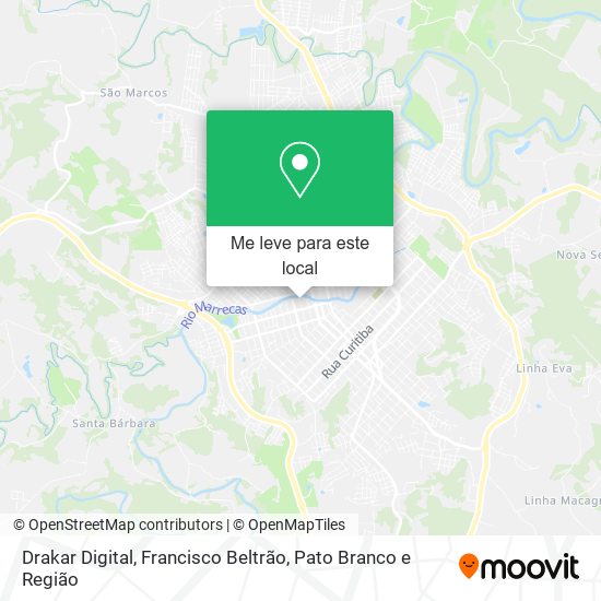 Drakar Digital mapa
