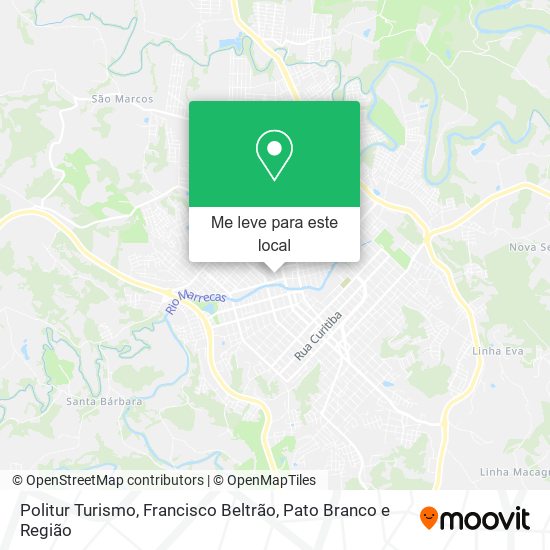 Politur Turismo mapa