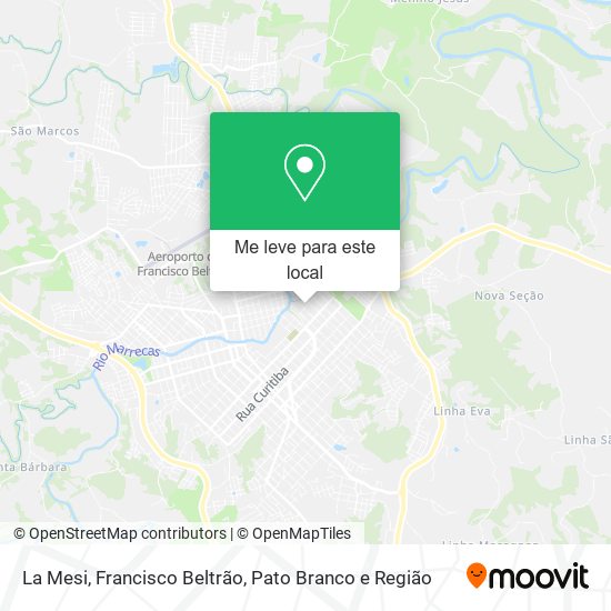 La Mesi mapa