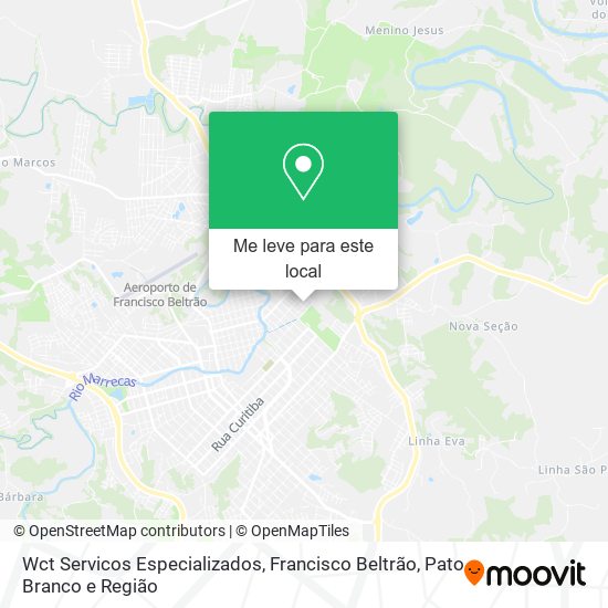 Wct Servicos Especializados mapa