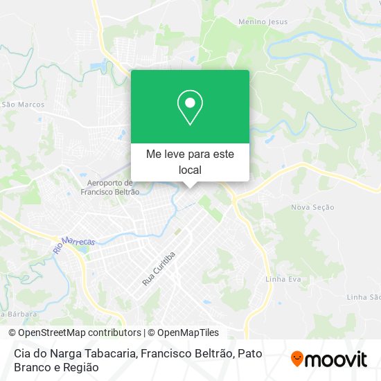 Cia do Narga Tabacaria mapa