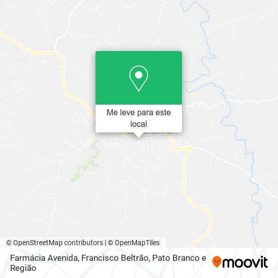 Farmácia Avenida mapa