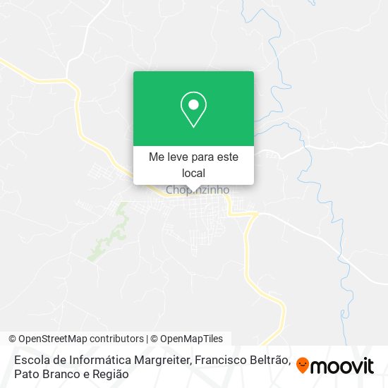 Escola de Informática Margreiter mapa