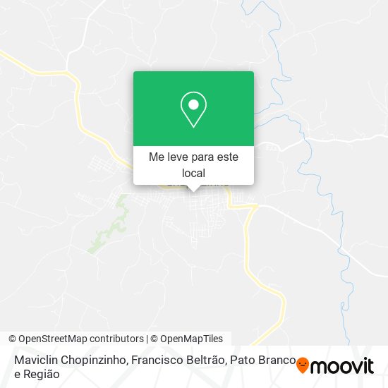 Maviclin Chopinzinho mapa
