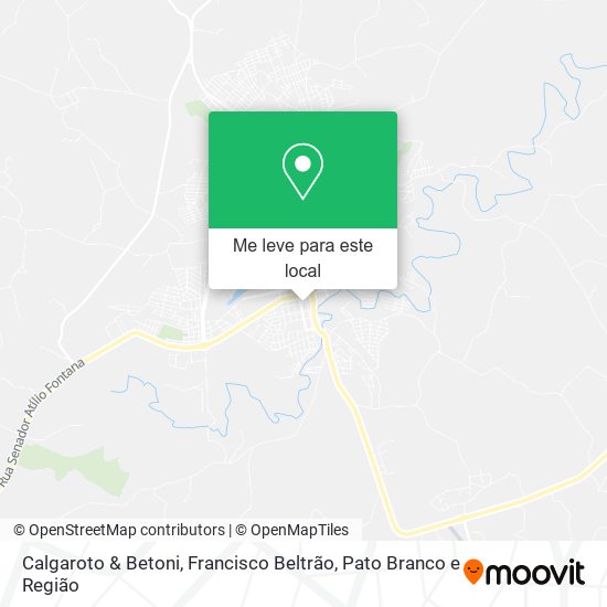 Calgaroto & Betoni mapa