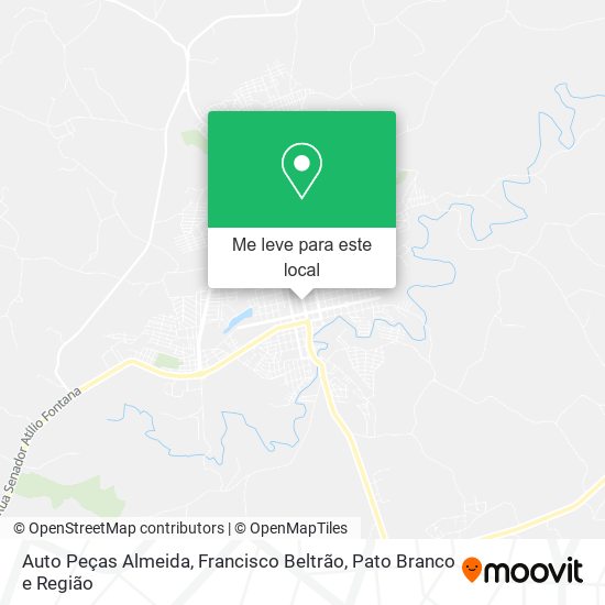 Auto Peças Almeida mapa