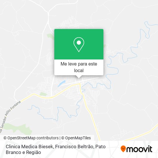 Clinica Medica Biesek mapa