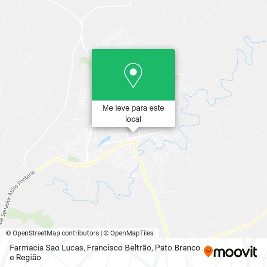 Farmacia Sao Lucas mapa