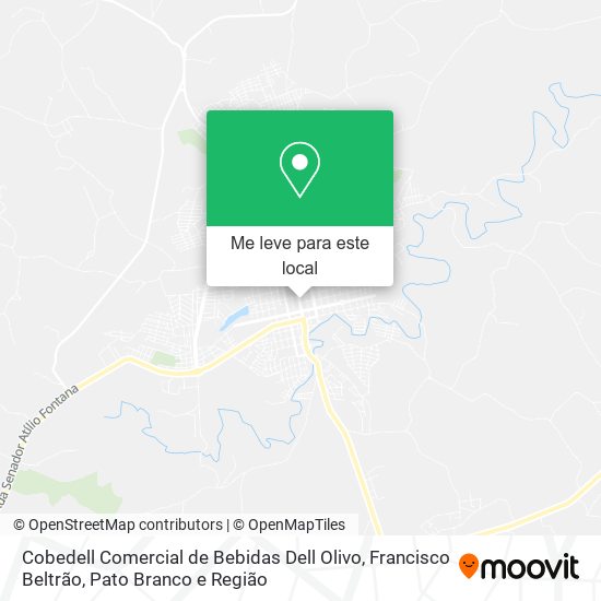 Cobedell Comercial de Bebidas Dell Olivo mapa