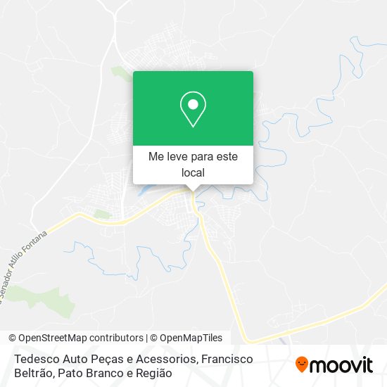 Tedesco Auto Peças e Acessorios mapa