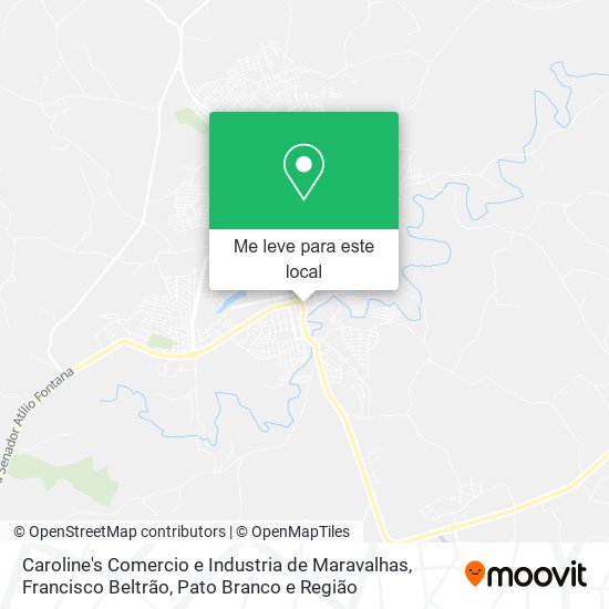 Caroline's Comercio e Industria de Maravalhas mapa