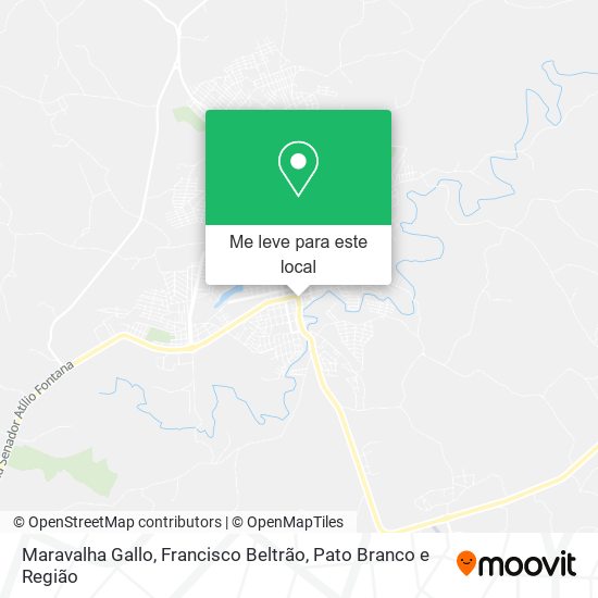 Maravalha Gallo mapa