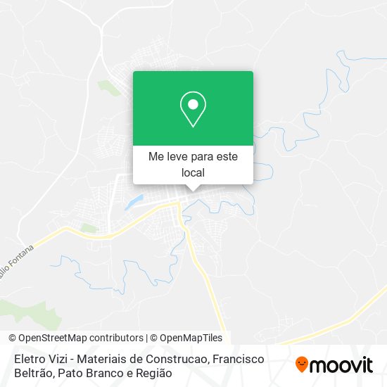 Eletro Vizi - Materiais de Construcao mapa