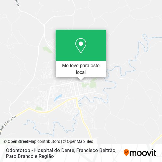 Odontotop - Hospital do Dente mapa
