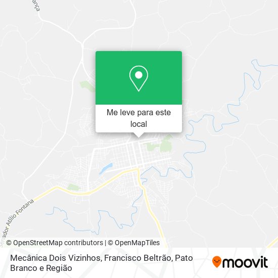 Mecânica Dois Vizinhos mapa