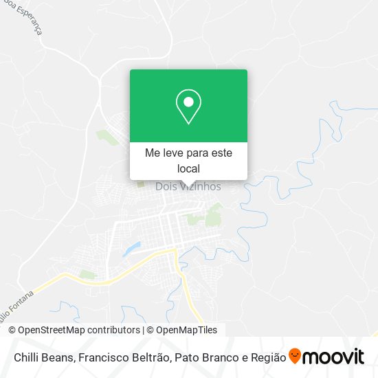 Chilli Beans mapa