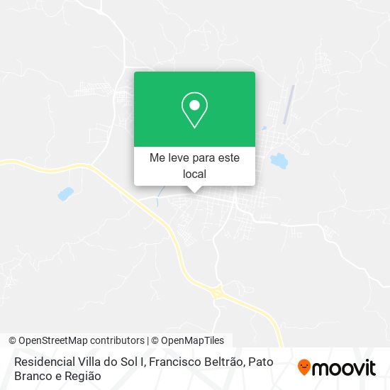 Residencial Villa do Sol I mapa