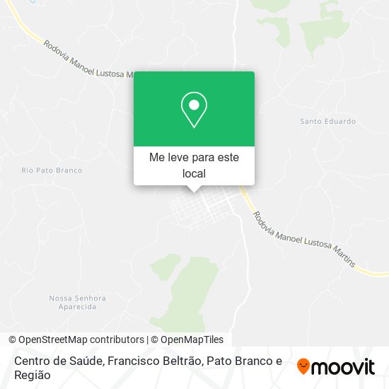 Centro de Saúde mapa