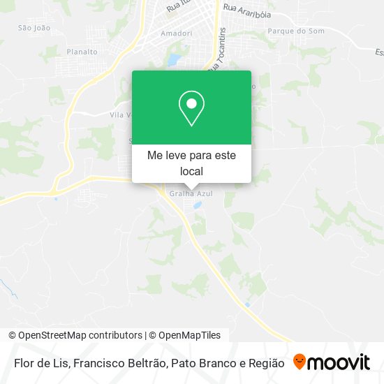 Flor de Lis mapa