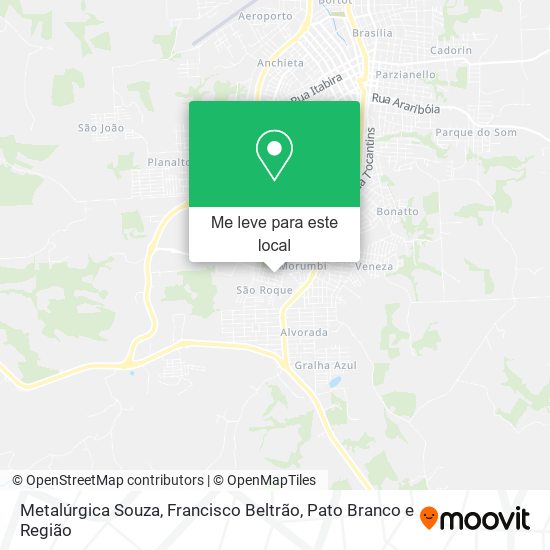 Metalúrgica Souza mapa