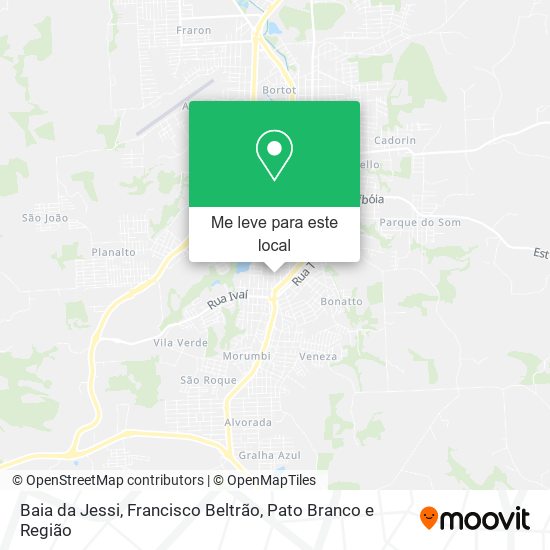 Baia da Jessi mapa