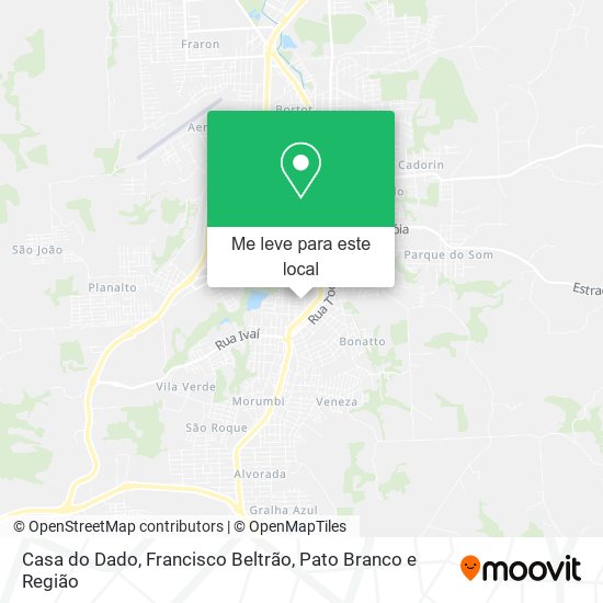 Casa do Dado mapa