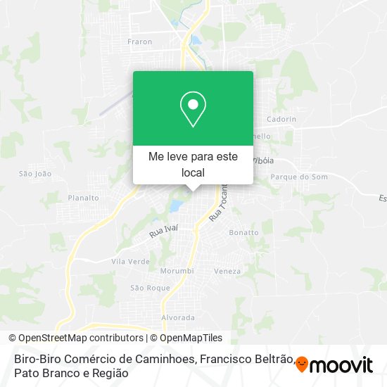 Biro-Biro Comércio de Caminhoes mapa