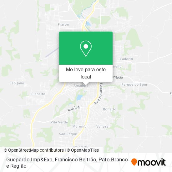 Guepardo Imp&Exp mapa