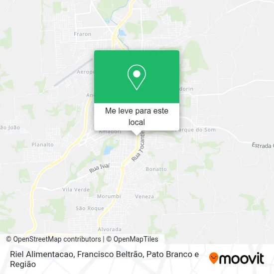 Riel Alimentacao mapa