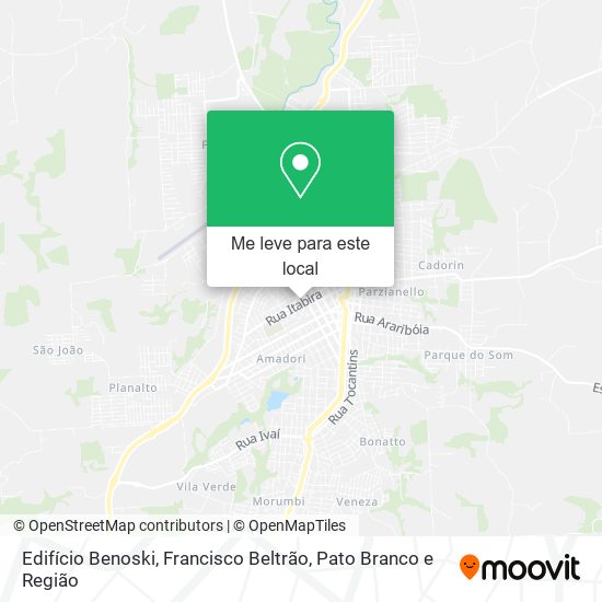Edifício Benoski mapa