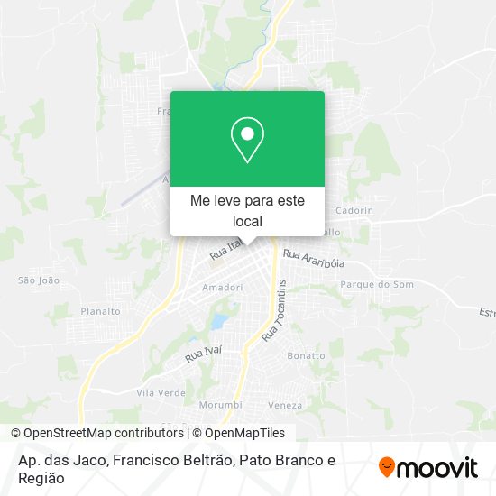 Ap. das Jaco mapa