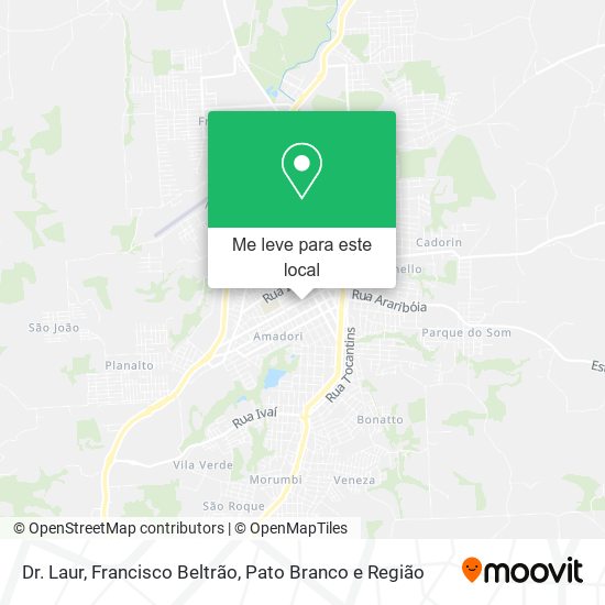 Dr. Laur mapa
