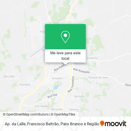 Ap. da Lalle mapa