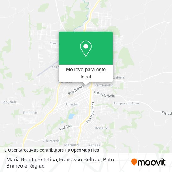 Maria Bonita Estética mapa