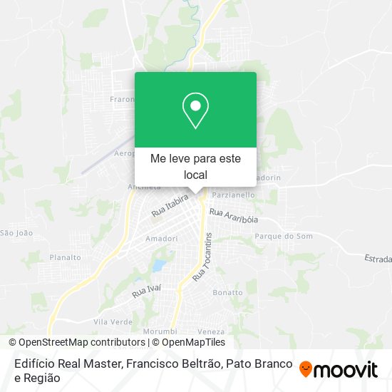 Edifício Real Master mapa